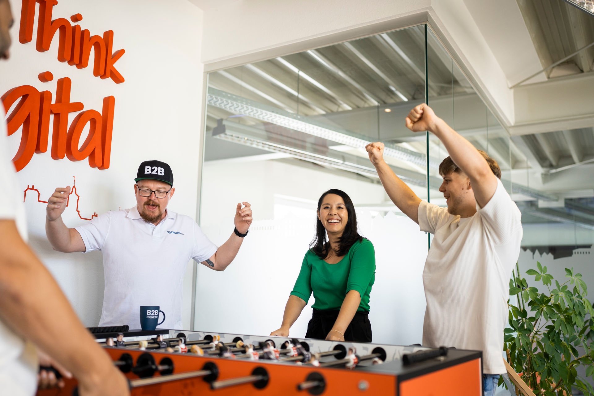 Tischkicker-Turnier bei B2Bsellers